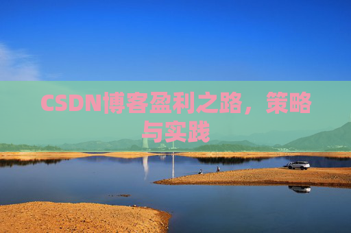 CSDN博客盈利之路,策略与实践